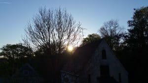 Sonnenaufgang in der Herrenmühle